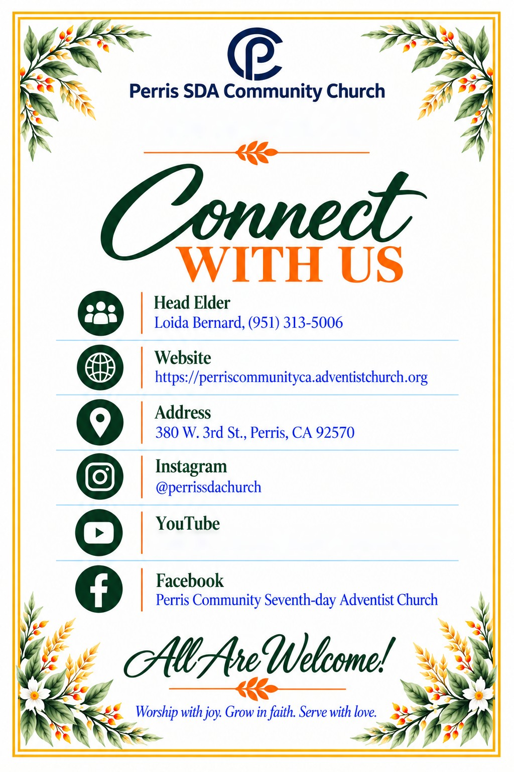 Connect With Us