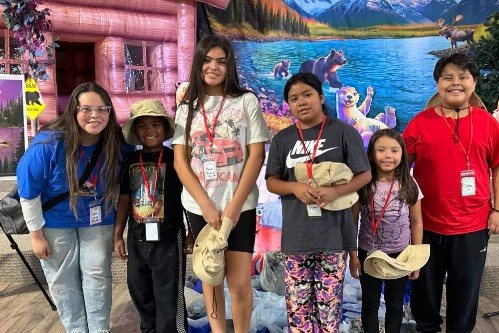 Kids at Vacation Bible School